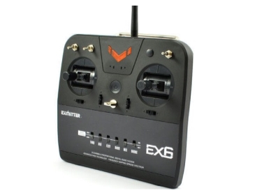 Exmitter EX6 2.4GHz FHSS 6 Channel Radio Modell Hobby Butikken Radiostyrt Modell Hobby AS