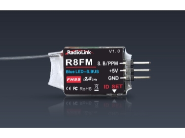 Radiolink 2.4GHz R8FM 8CH mini mottaker