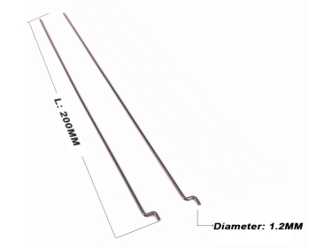 Pushrod 1,2 mm x 200 mm