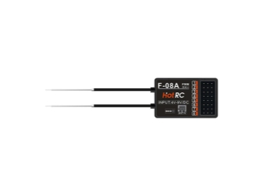 HT-F-08A 8 ch FHSS mottaker med telemetri