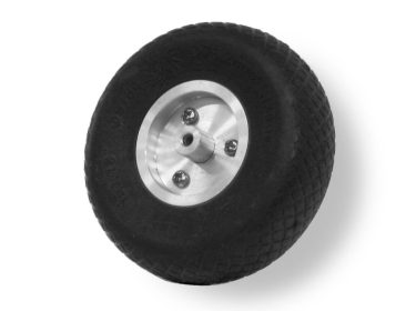 Hjul med alufelg 76 mm