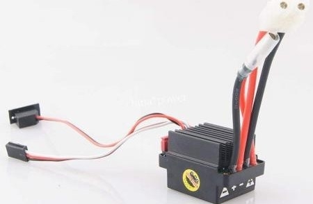 Vanntett ESC for børstemotor med revers og brems