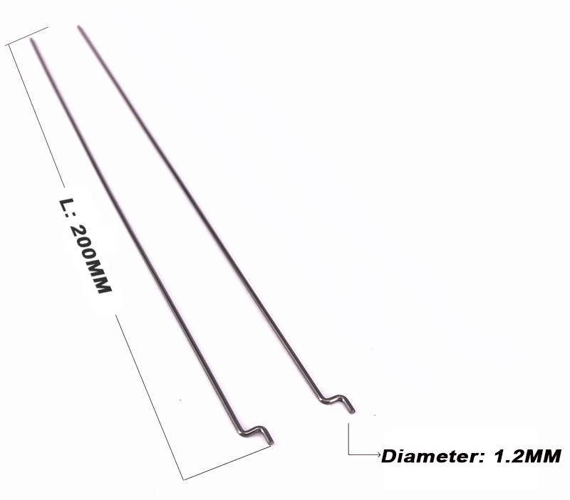 Pushrod 1,2 mm x 200 mm