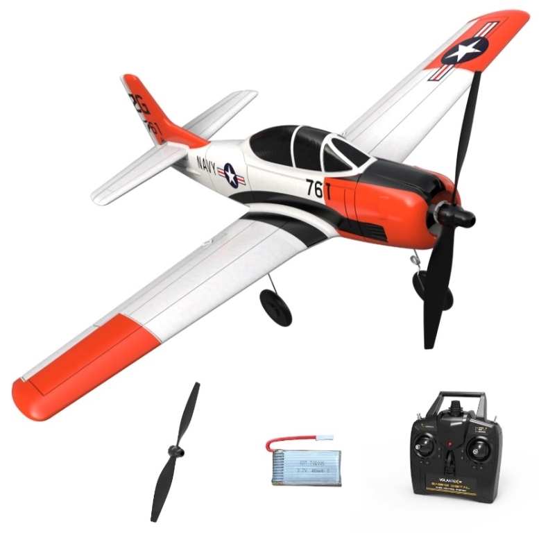 Volantex RC T-28 Trojan 2.4G 4CH 6-Akse Gyro