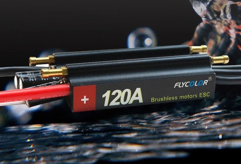 Flycolor 120 Amp vannkjølt  fartsregulator